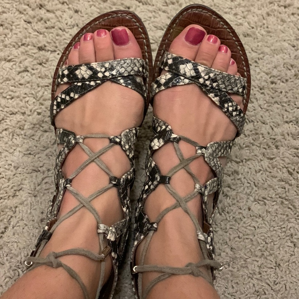 SAM EDELMAN GLADIATOR SANDALS